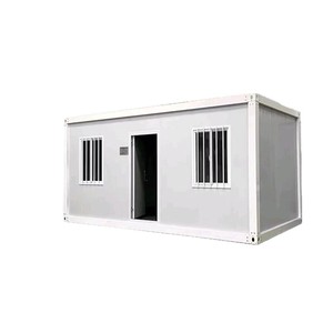 Casa Contenedor, Estructura de Acero Rectangular, Unidad de Vivienda Portátil para Alojamiento en Obras de Construcción - Product Image 1