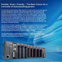 ¡OFERTA ESPECIAL! Nuevo PLC DELTA (Controlador Lógico Programable) AS228T-A con Comunicación Modbus, 28 E/S (16DI+12DO), Memoria de Programa de 64K Pasos
