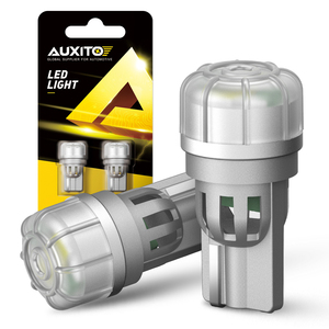 หลอดไฟ LED AUXITO 194 สีขาว 6000K รุ่น 168 T10 3020 5SMD หลอดไฟทดแทนสำหรับไฟโดม ไฟแผนที่ ไฟประตู ไฟส่องสว่าง ไฟป้ายทะเบียนรถยนต์ แพ็ค 2 ชิ้น - Product Image 1