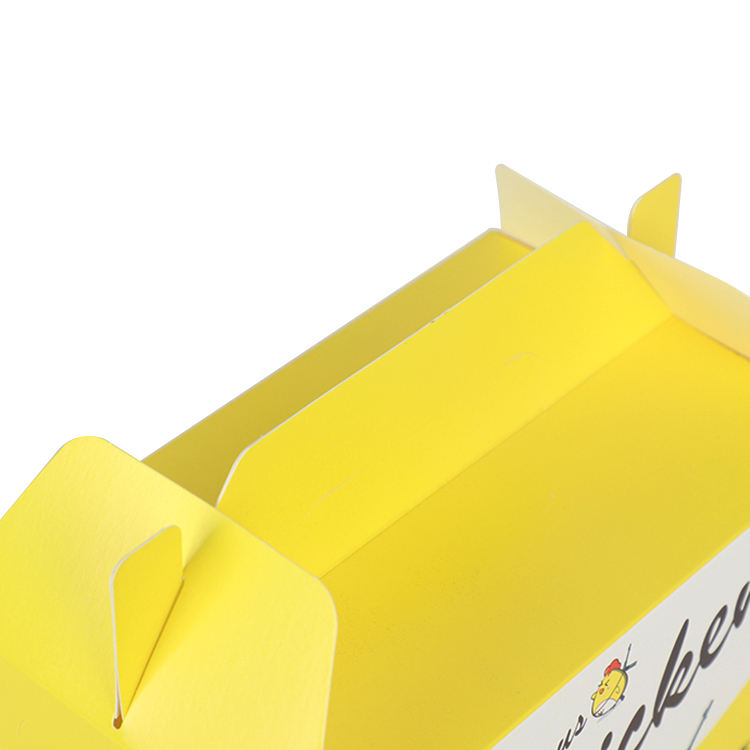 Wholesale Fried Chicken Large Custom Printed Logo Food Gable Boxes