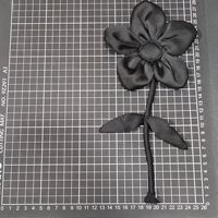 ZSY fait à la main 3D fleur à cinq feuilles bricolage chaussettes patchs vers le bas coton rempli tissu accessoire à coudre pour vêtements