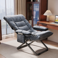 Chaise Moderne en Velours Durable pour Salon, Bureau à Domicile, Extérieur, Chambre, Appartement et Zones de Repas