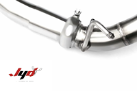 Système d'échappement en acier inoxydable et titane sur mesure pour Cadillac CT6 4.0T 3.0T avec système de contrôle électronique