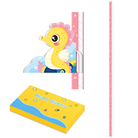 Autocollant mural 3D personnalisé pour cadeau, règle de mesure du tableau de croissance de bébé pour la décoration de chambre d'enfant pour l'industrie maternelle et infantile