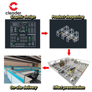 Cubicles Commercial System Computer Desk <strong>Work</strong> <strong>Station</strong> Furniture Table <strong>Office</strong> Partition <strong>Office</strong> Partition Workstation - Product Image 6
