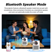 Projecteur intelligent WJ.Y3 1080P HD Système Android 9.0 Son intégré Prise en charge du décodage 4K
