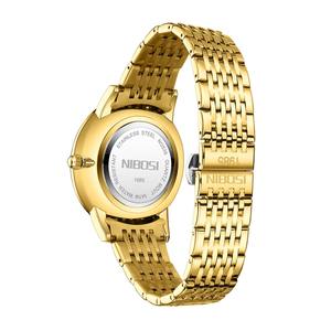 นาฬิกาข้อมือควอทซ์สแตนเลสสตีลหรูหราสำหรับผู้ชายเส้นผ่านศูนย์กลาง43มม. กันน้ำสไตล์ธุรกิจกระจกอัลลอยใหม่ Shanghai Sky - Product Image 6