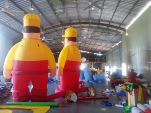 <b>Inflatable</b> Handyman Balloon with Custom Logo Waterproof & Sun Resistant for Advertising Events - Product Image 2