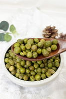 Ventes directes des fabricants de pois verts sèchent des collations de pois verts croustillants chinois de qualité supérieure