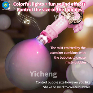 Machine à <span class=keywords><strong>bulles</strong></span> magique avec lumière LED et musique pour enfants, épée à <span class=keywords><strong>bulles</strong></span> rechargeable, <span class=keywords><strong>bulles</strong></span> rebondissantes, jouets d'été pour l'extérieur - Product Image 3