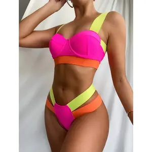 Chất Lượng Cao Swim Suit Set Nias En Bikini Cô Gái Đen Bikini Colombia Đồ Bơi Chuỗi Bikini Hình Ảnh Cộng Với Kích Thước Đồ Bơi Wome