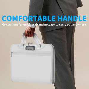 <span class=keywords><strong>Accordion</strong></span> tập tin tổ chức chống cháy di động 13 Pockets & tabs và kết hợp khóa quan trọng thư mục tập tin cho các tài liệu - Product Image 2