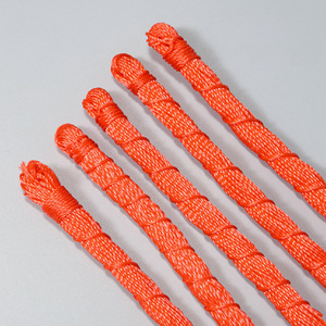 Cuerda de Nylon Roja de Grado Industrial Trenzada para Uso Agrícola, Construcción y Agricultura - Product Image 1