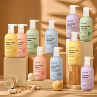 Shampooing et après-shampoing hydratant et lissant anti-frisottis au miel de Manuka bio, végan, 300 ml, marque privée, pour cheveux bouclés