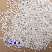 Sable de quartz Jinshi, support filtrant raffiné pour revêtements de sol, 100 mailles, fabricant chinois