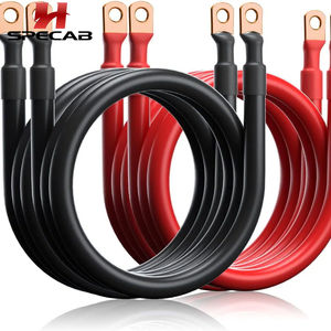 <span class=keywords><strong>Adaptateur</strong></span> <span class=keywords><strong>de</strong></span> borne <span class=keywords><strong>de</strong></span> câble <span class=keywords><strong>de</strong></span> <span class=keywords><strong>batterie</strong></span> robuste 12V <span class=keywords><strong>pour</strong></span> démarreur automobile, en cuivre étamé avec surface en caoutchouc PVC, 16mm 25mm 70mm - Product Image 6