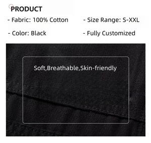 <span class=keywords><strong>Pantaloni</strong></span> Cargo Vintage da Uomo <span class=keywords><strong>con</strong></span> Grandi Tasche Laterali, <span class=keywords><strong>Pantaloni</strong></span> da Lavoro Rinforzati <span class=keywords><strong>con</strong></span> Rivetti Metallici e Logo Personalizzato - Product Image 2