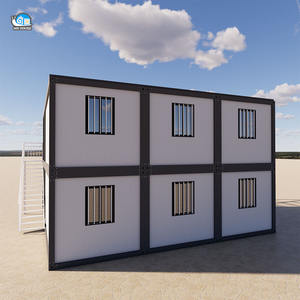 新两层3 4 5卧室钢材料集装箱房5年保修快速组装模块化集装箱房 - Product Image 4