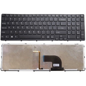 แป้นพิมพ์แล็ปท็อปสำหรับ <span class=keywords><strong>Sony</strong></span> <span class=keywords><strong>Vaio</strong></span> SVE15 SVE151 SVE1511 SVE1513 SVE1512มี backlit - Product Image 4