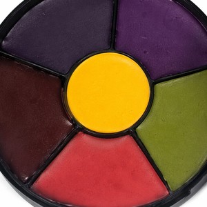 <span class=keywords><strong>Kit</strong></span> de <span class=keywords><strong>maquillage</strong></span> SFX pour Halloween avec 6 couleurs de peinture pour le visage et palette de cire corporelle effet miroir pour effets spéciaux de cosplay zombie et <span class=keywords><strong>vampire</strong></span> - Product Image 2