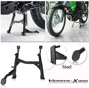 Zemaxun — Support central de pédalier pour <span class=keywords><strong>Kawasaki</strong></span> <span class=keywords><strong>Versys</strong></span> <span class=keywords><strong>X300</strong></span> 2017-2022, accessoires de moto - Product Image 2