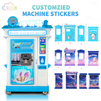 Distributeur automatique automatique de crème glacée Caiyunjuan Distributeur direct SDK à haute fonctionnalité du fabricant
