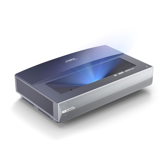 New Trends Casiris A6 4K UST DLP Projector 2000-2500 ANSI Full HD Smart Home Theatre Android 9 2GB RAM 32GB Storage Short Throw