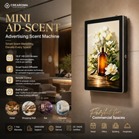 Diffuseur d'arômes commercial 18,5 pouces avec écran LCD pour publicité par les senteurs, système de diffusion de parfum 500 ml pour centres commerciaux et hôtels