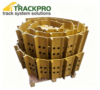 Ensemble de maillons de chenilles TrackPro pour excavatrice de 20 tonnes compatible PC200 JS200 SK200-8 SH240 ZX200 R210 DH220 - Pièces de train de roulement