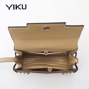 Sacs à main YIKU OEM ODM 2026 en cuir PU, petits sacs carrés, sacs à bandoulière pour femmes, design élégant - Product Image 2