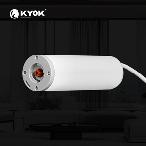 KYOK Moteur de rideau intelligent à commande vocale moderne avec fonctionnalités électroniques, montage rapide en 5 minutes, pour usage en bureau et extérieur - Product Image 1