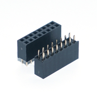 Connecteur femelle double rangée pas de 2,0 mm pour faisceau de câblage de connexion à prise PCB, par un fabricant OEM fiable