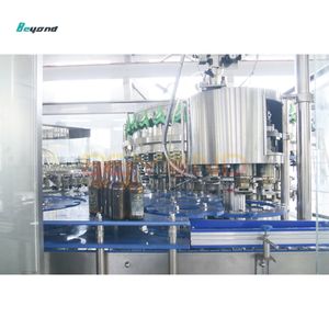Usine d'embouteillage automatique de bière pour bouteilles en verre |   Ligne de remplissage de bière à <span class=keywords><strong>double</strong></span> pré-évacuation - Product Image 5