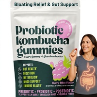 Gommes probiotiques pour adultes, bien-être quotidien naturel, santé intestinale, équilibre digestif, soutien immunitaire, renforcement de la fonction barrière