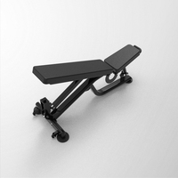 Banc de musculation commercial à inclinaison réglable, banc multifonctionnel pour l'entraînement en force, banc de musculation personnalisable et ajustable