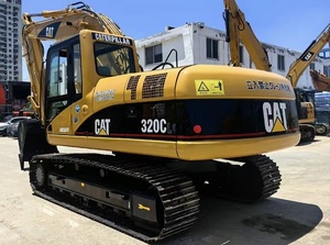 Excavatrice sur chenilles Caterpillar Cat320C d'occasion de 2 tonnes, grande excavatrice Caterpillar 320 Cat320D pour travaux de construction - Product Image 3