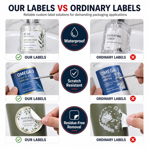 Étiquette autocollante circulaire personnalisée en feuille d'or métallique pour emballage de viande de bœuf premium vieilli à sec, de qualité <span class=keywords><strong>gourmet</strong></span> - Product Image 5