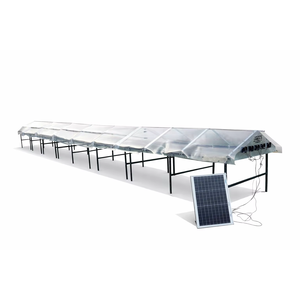 Séchoir solaire Samagra C100 à prix d'usine avec structure métallique galvanisée, taille 4 x 40 pieds carrés, séchoir solaire Samagra à vendre - Product Image 2