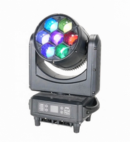 Projecteur LED professionnel OEM IP65 étanche pour extérieur, 7*60W 480W, effet 'Bee Eye', avec zoom RGBW, DMX RDM, pour scène, discothèque et DJ