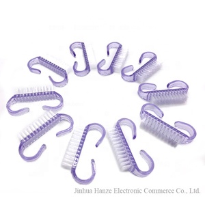 GREENKEM 5 pièces/<span class=keywords><strong>lot</strong></span> Brosse à ongles en acrylique 4 couleurs <span class=keywords><strong>Nail</strong></span> <span class=keywords><strong>art</strong></span> Manucure Pédicure Brosse à ongles douce pour enlever la poussière Nettoyage en plastique - Product Image 5