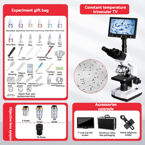 Kính hiển vi sinh học dùng riêng cho phòng khám thú y, có khả năng điều chỉnh nhiệt độ để quan sát tinh dịch - Product Image 6