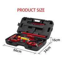Kit hydraulique Porta Power de 10 tonnes, cric hydraulique portable pour équipement hydraulique Porta Power, camion de manutention de charges