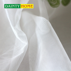 Delicado bordado verde gasa cortina transparente para ventanas telón de fondo cortina transparente - Product Image 6