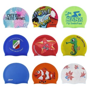 Bonnet de bain en silicone de couleur unie, imperméable, unisexe, pour adultes - Product Image 4