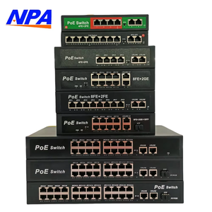 Commutateur PoE AI 6 ports 10/100 Mbps avec 2 ports Uplink et prise en charge QoS pour caméra IP et réseau CCTV (Ethernet RJ45) - Product Image 3