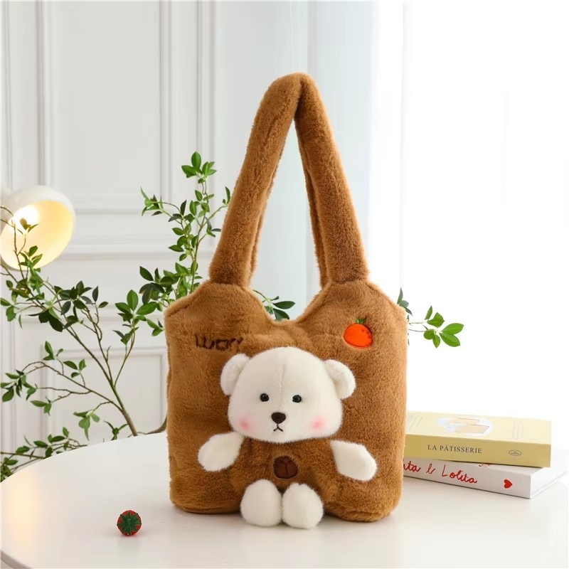 Square-shaped Brown Bear