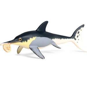 Yxs enfants simulent Marine solide dinosaure jouet préhistorique animal modèle Ichthyosaurus diocanthus mosasaur - Product Image 5