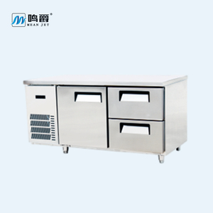 Système de réfrigération industrielle pour cuisine, capacité de stockage élevée de 370 L, anti-corrosion, comptoir de congélation - Product Image 2