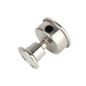 60mm 위생 스테인레스 스틸 후면 입구 다이어프램 압력 게이지 - Product Image 4