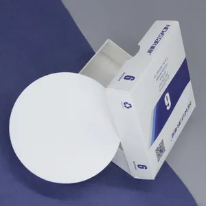 NEWSTAR-papel de filtro de celulosa, papel de filtro cualitativo NS6 150mm equivalente a Whatman grado 6
